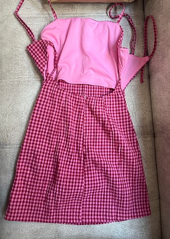 Temiz yeni kısa mini elbise - Görsel 4