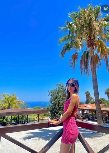 Temiz yeni kısa mini elbise - Görsel 3