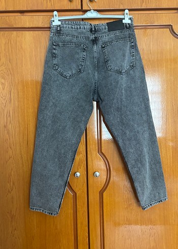 Gri erkek kot pantolon - Görsel 3