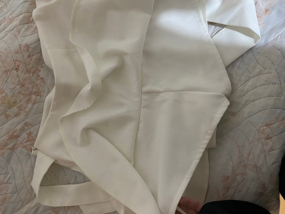 Beyaz Zara Şortlu Etek - Görsel 3