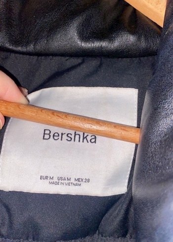 m Beden Siyah Deri Yelek