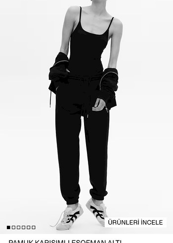 H&M Siyah Eşofman Altı