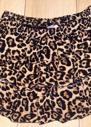 l Beden Leopar Etek Mini