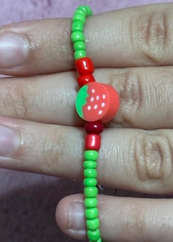 Renkli Boncuklu Kadın Bileklik - Görsel 2