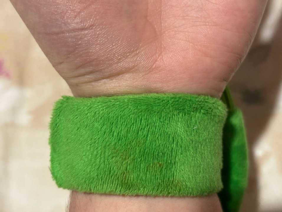 Avokadolu cüzdan bileklik - Görsel 3