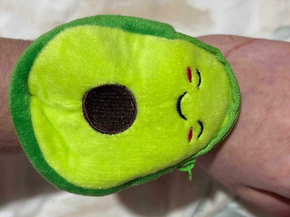 Avokadolu cüzdan bileklik - Görsel 2