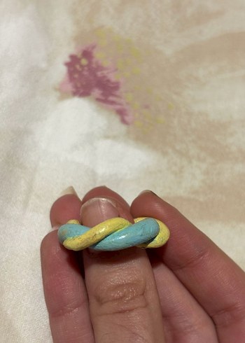 El yapımı kil yüzük - Görsel 3