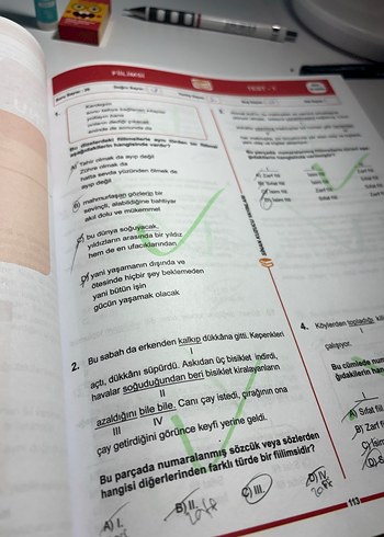 Beden Renk 2025 LGS Türkçe Soru Bankası 8. Sınıf Sinan kuzucu