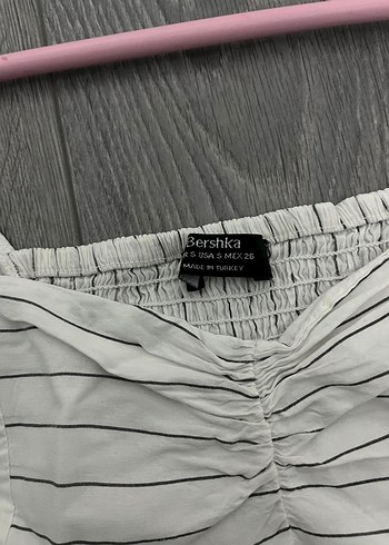 Kadın Beyaz Çizgili Büstiyer - Görsel 2