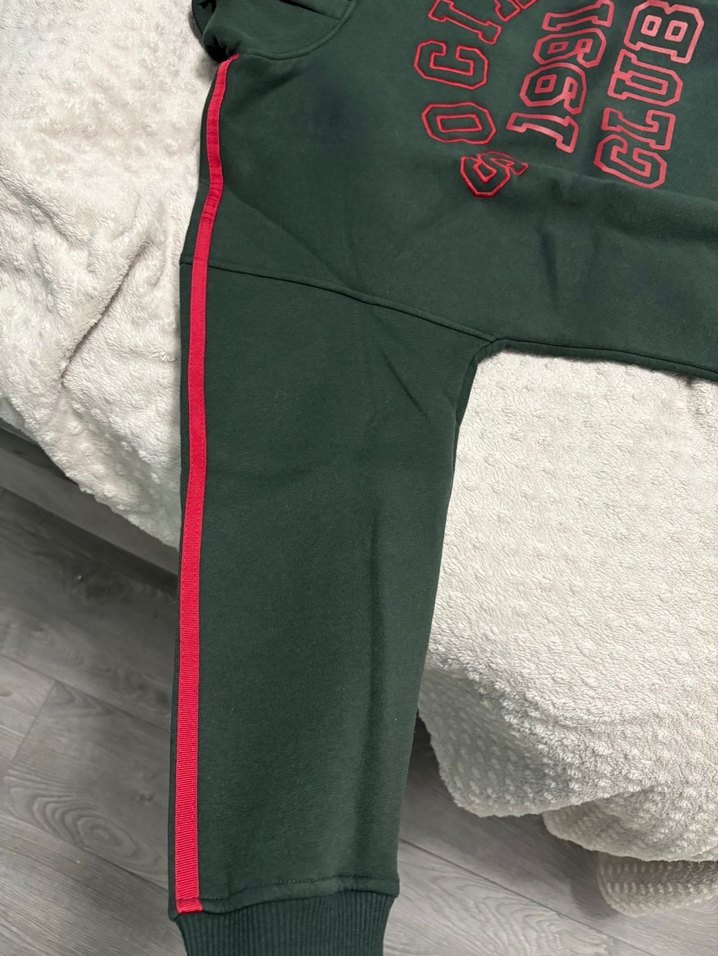 Yeşil Oversize Sweatshirt - Görsel 3