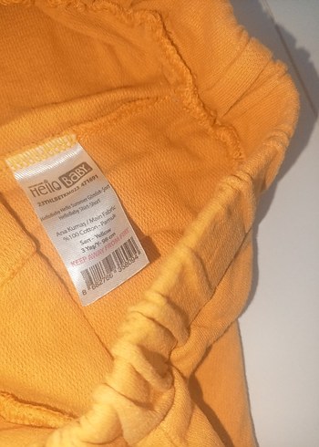 HelloBaby Bej Renkli Erkek Çocuk Rahat Kesim Şort