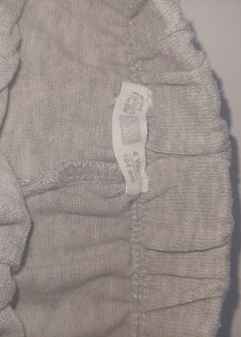 HelloBaby Gri Erkek Çocuk Rahat Kesim Şort