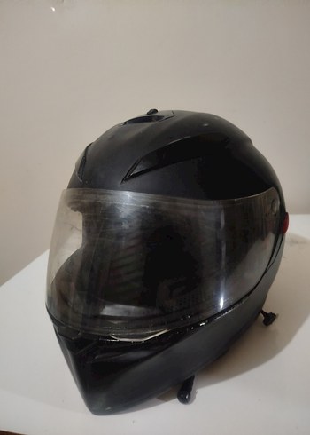 AGV orjinal Siyah Mat Tam Yüz Motosiklet Kaskı - Görsel 3