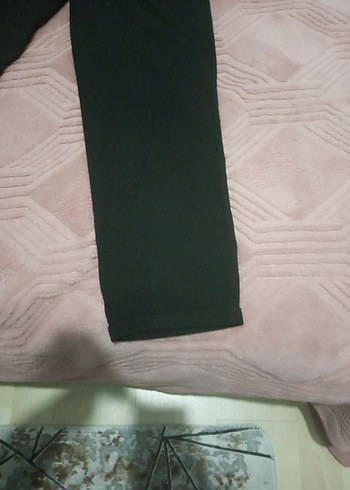 38 Beden Kadın Haki Kumaş Pantolon Midi Boy
