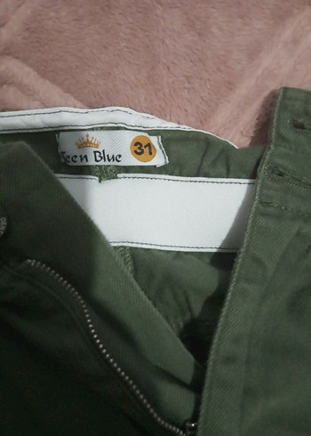 Zara Erkek Çocuk Keten Bol Kesim Kemerli Pantolon