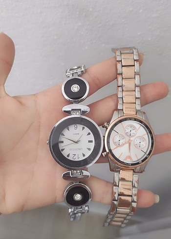 Swatch Gri Beyaz Kadın Minimalist Saat