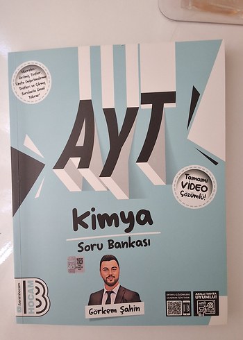 AYT Kimya Soru Bankası Video Çözümlü