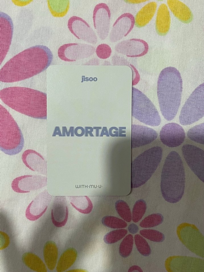 jisoo amortage pob pc satış - Görsel 2