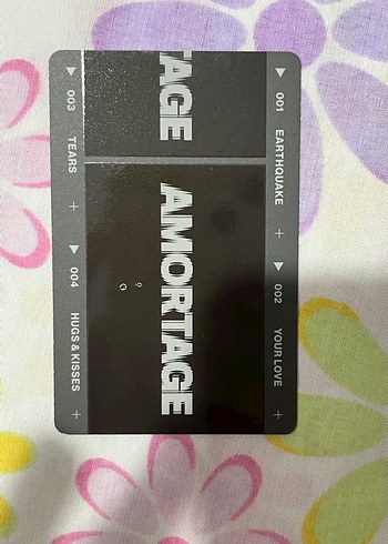 jisoo amortage pc pob satış - Görsel 2