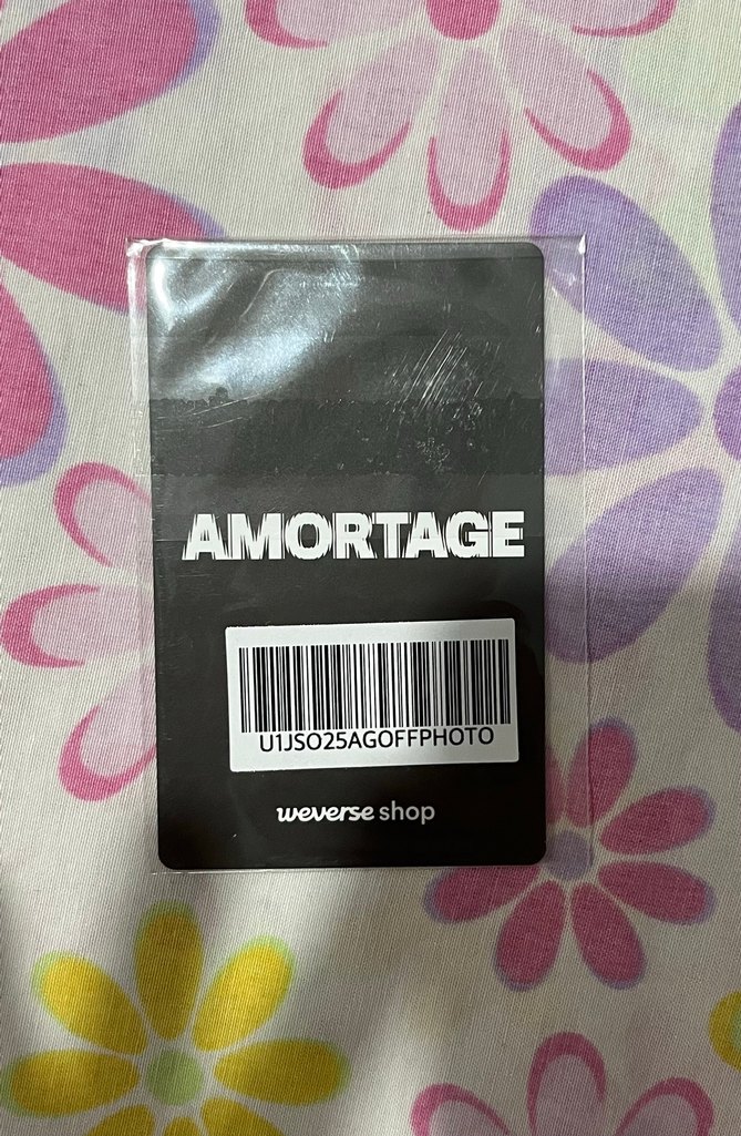 jisoo amortage pob pc satış - Görsel 2