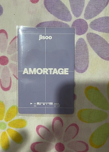 jisoo amortage pob pc satış - Görsel 2