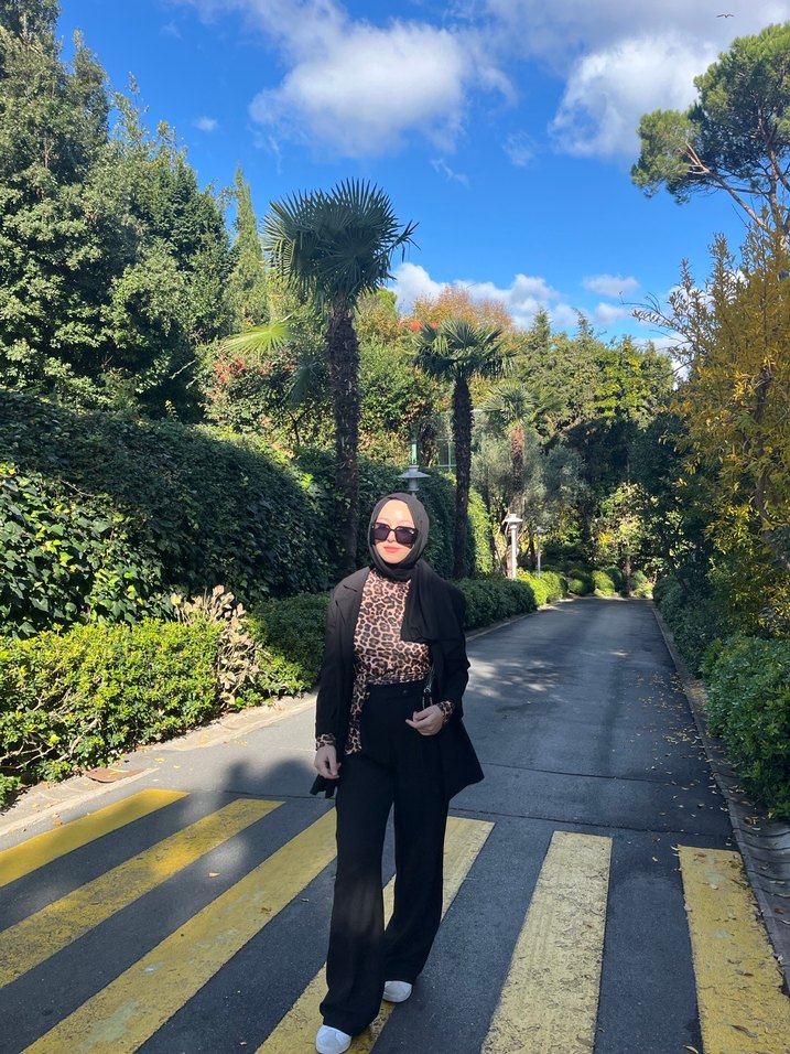 Leopar Desenli Siyah body - Görsel 3