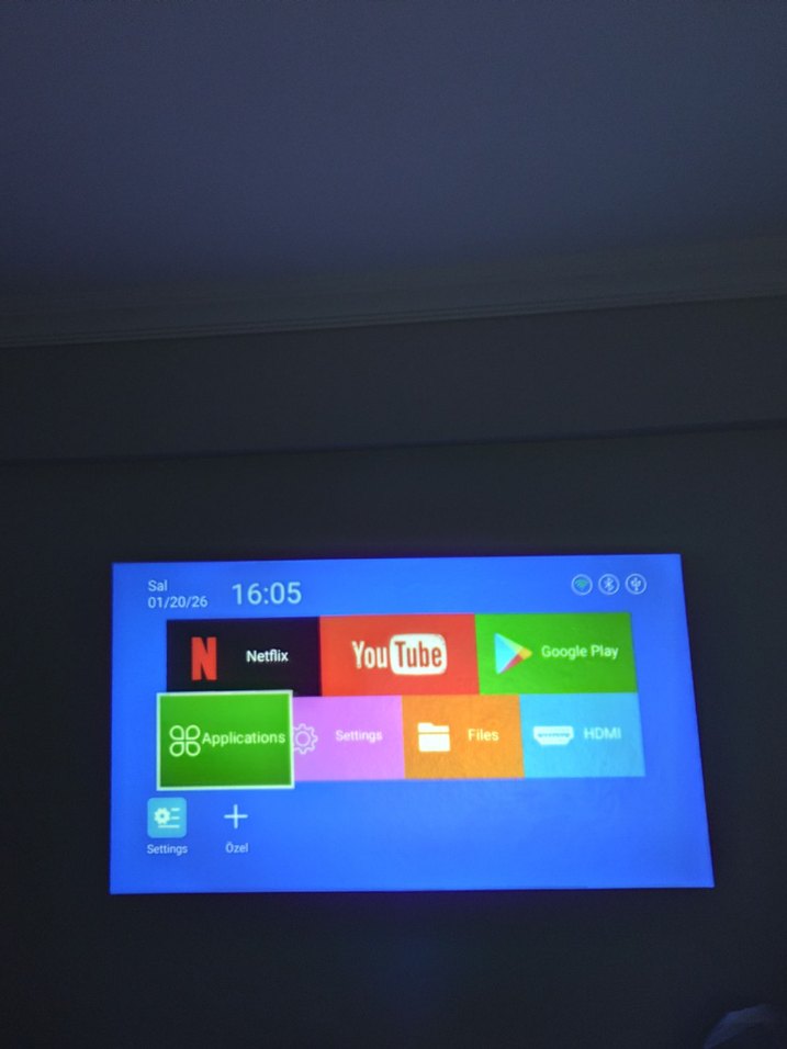 Hy300 ultra projeksiyon cihazı sıfır - Görsel 2