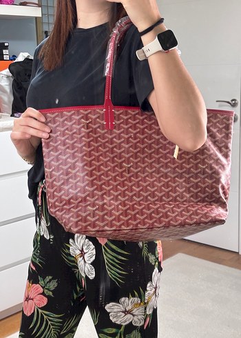 Beden pembe Renk Goyard Hakiki Deri