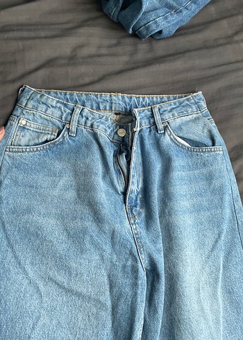 Geniş Kesim MaviKot Pantolon - Görsel 3