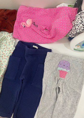 Kız bebek Tayt(9lu)4carters,1hm,1benetton(3-6ay) - Görsel 3
