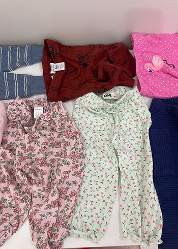 Kız bebek Tayt(9lu)4carters,1hm,1benetton(3-6ay) - Görsel 2