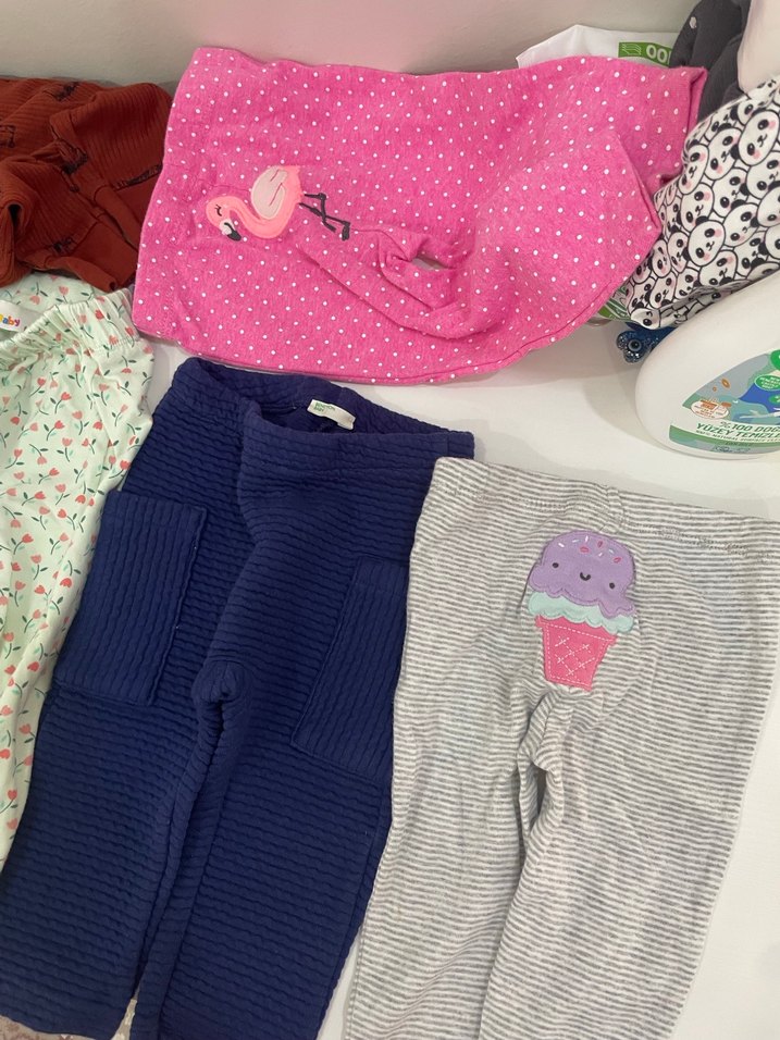 Kız bebek Tayt(9lu)4carters,1hm,1benetton(3-6ay) - Görsel 3