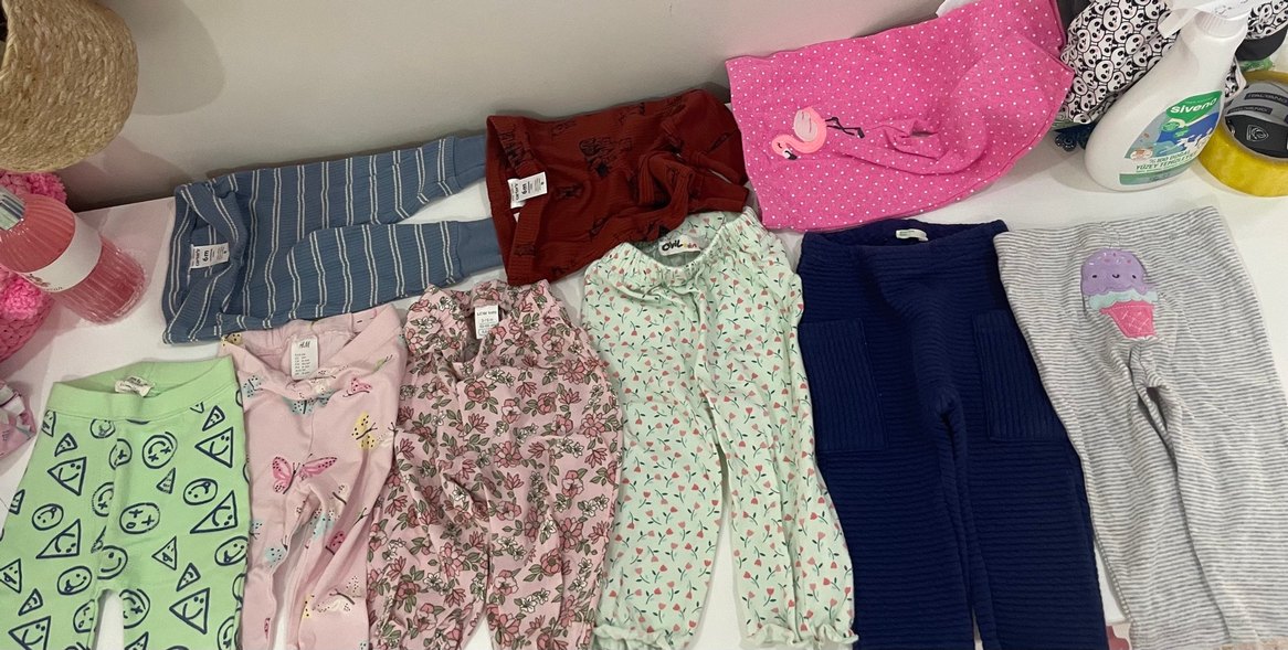Kız bebek Tayt(9lu)4carters,1hm,1benetton(3-6ay) - Görsel 4
