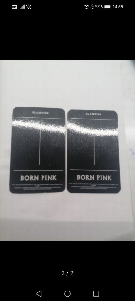 Jennie Born Pink Pc Set .   - Görsel 2