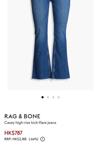 Rag&Bone Jeans 
Kadın Salaş Kot Pantolon - Görsel 13