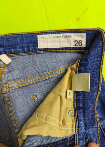 Rag&Bone Jeans 
Kadın Salaş Kot Pantolon - Görsel 8