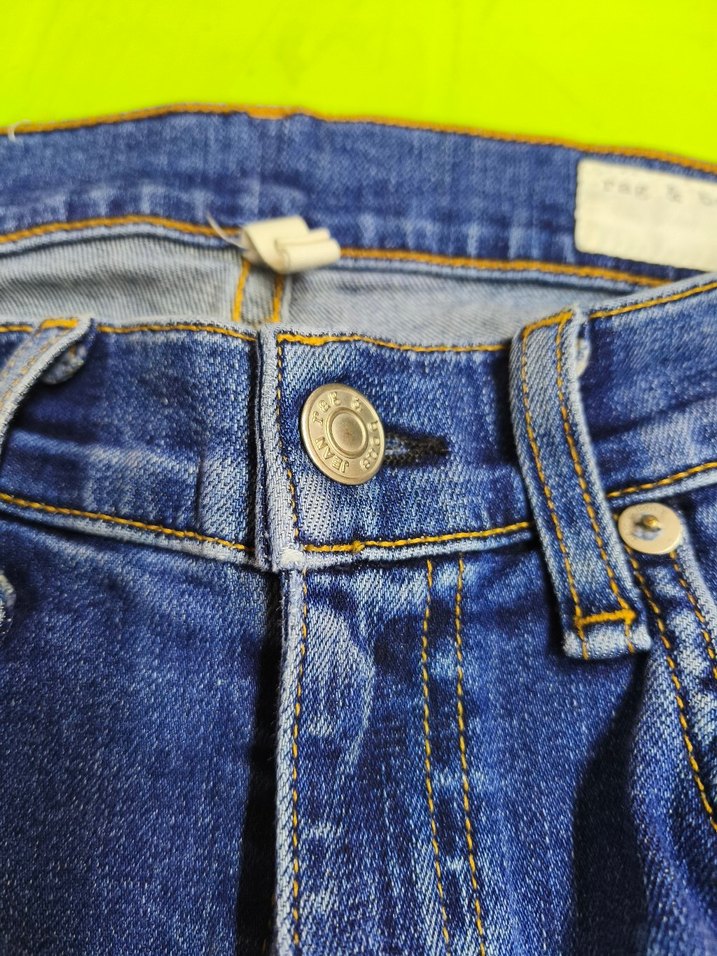 Rag&Bone Jeans 
Kadın Salaş Kot Pantolon - Görsel 4