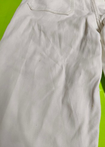 La Fee Maraboutee Fransız 
Beyaz Bol Kesimi Pamuk Kadın Pantolon - Görsel 8