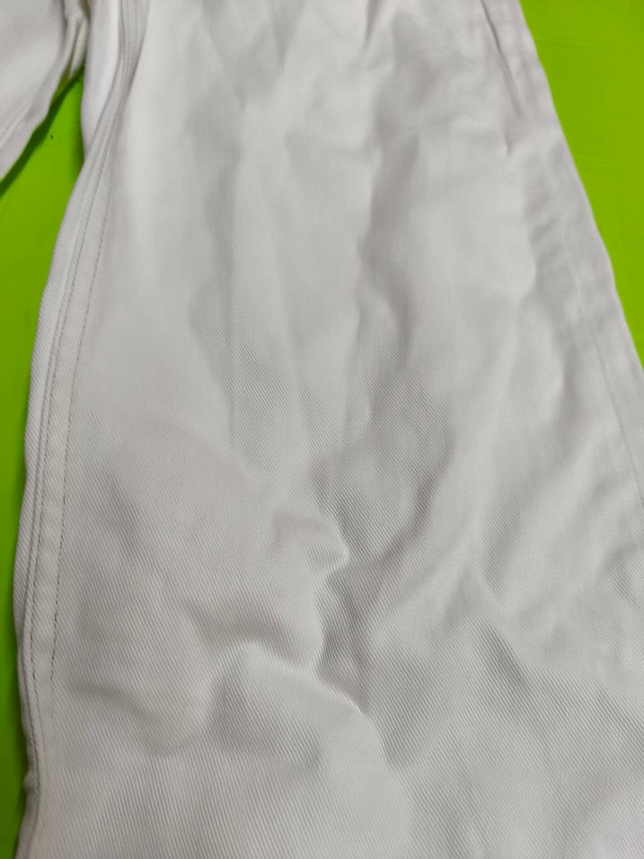 La Fee Maraboutee Fransız 
Beyaz Bol Kesimi Pamuk Kadın Pantolon - Görsel 4