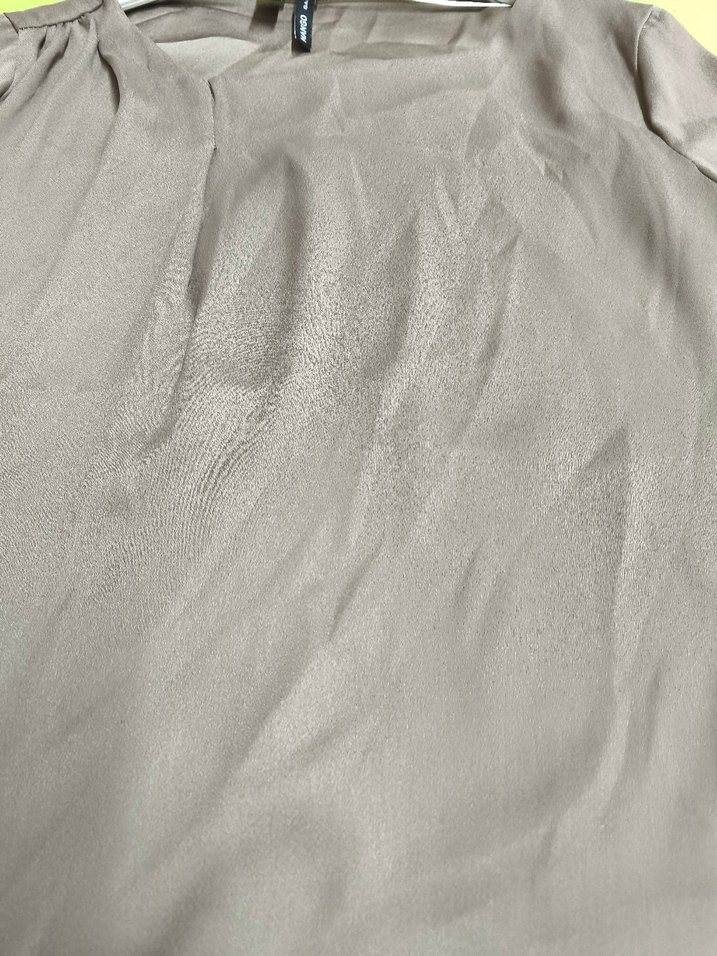 MANGO S
Bej Kısa Kollu Keten Kadın Bluz - Görsel 2