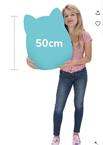 Diğer Squismallows 50 cm aldous yarasa