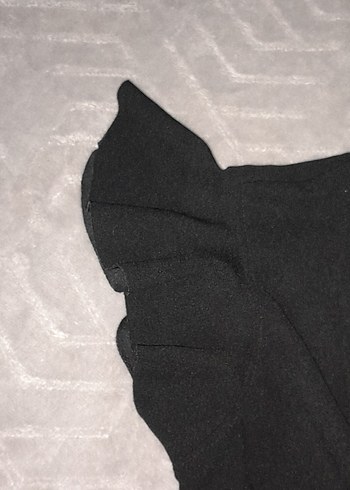 Diğer Siyah Drapeli Kadın Uzun Tulum