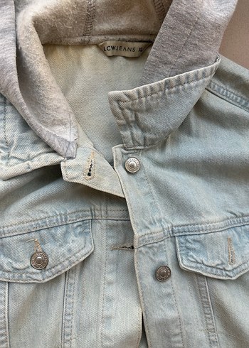 LCW marka bayan XL Düğmeli Kadın Denim Ceket