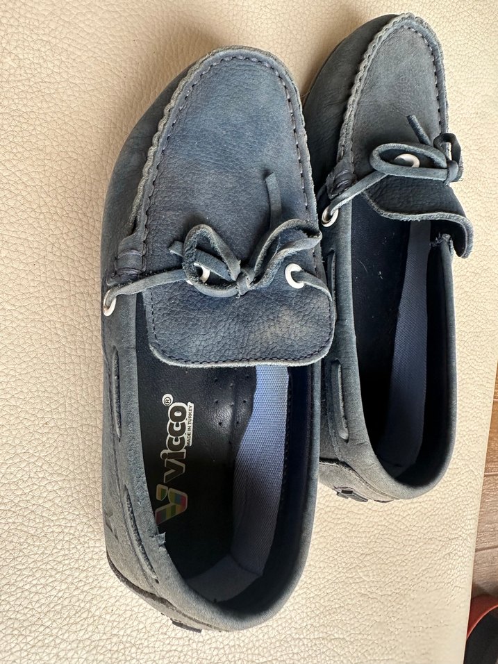 Vicco Süet Tokalı Erkek Loafer Ayakkabı 32 numara - Görsel 2