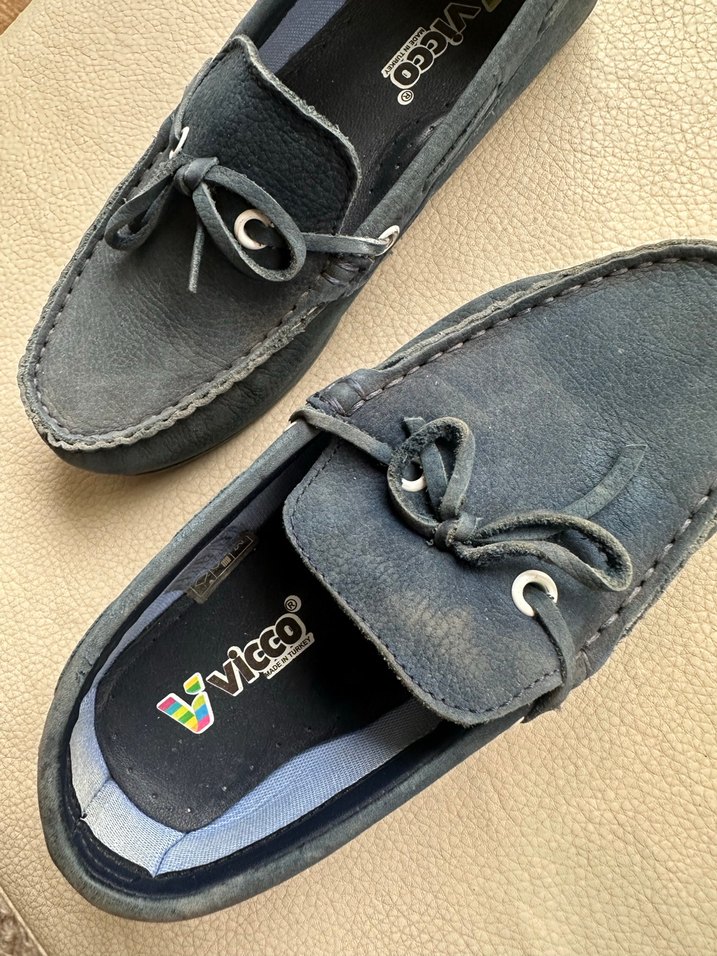 Vicco Süet Tokalı Erkek Loafer Ayakkabı 32 numara - Görsel 3