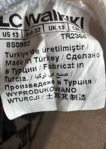 LC Waikiki 32 numara Bohem Keten Beyaz Spor Ayakkabı - Görsel 5