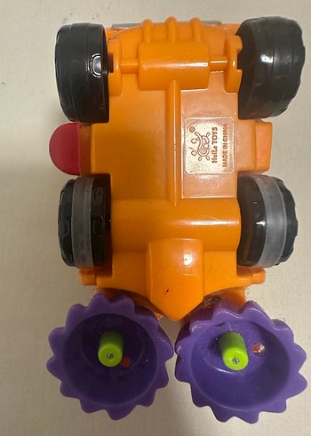 Huile toys eğitici recycle Renkli Oyuncak Kamyon - Görsel 7