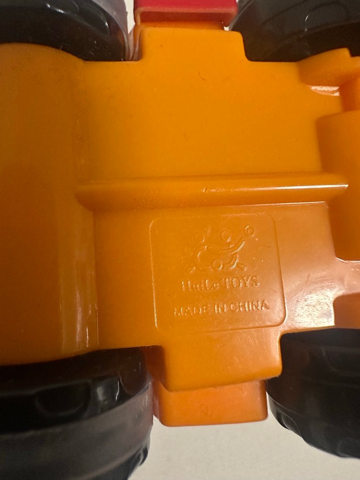 Huile toys eğitici recycle Renkli Oyuncak Kamyon - Görsel 4