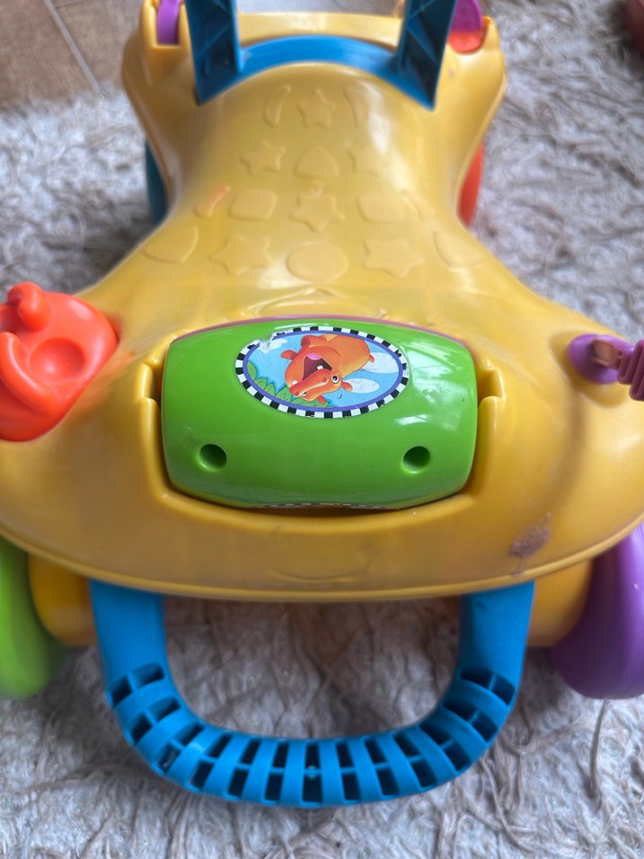 Playschool Renkli Sarı Bebek Yürüteci - Görsel 4