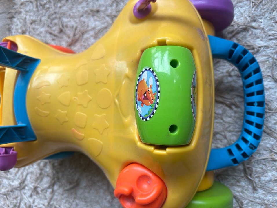 Playschool Renkli Sarı Bebek Yürüteci - Görsel 3